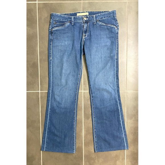 Like new soft denim mid-rise Agave Nectar jeans. Sz 30 - Picture 2 of 4